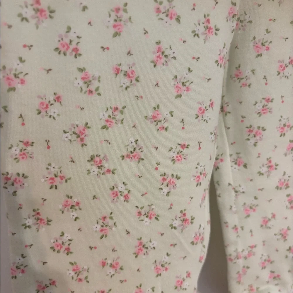 First Impressions Mint Floral 2 pice Set